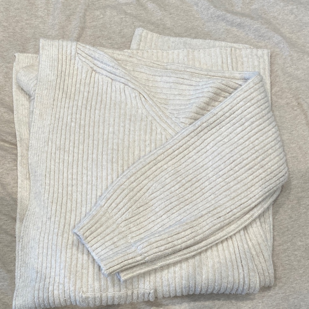 Universal Thread Cream Ribbed Cardigan - Picture 4 of 4